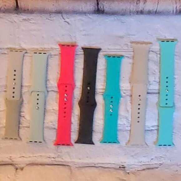 Lot of 7 Original Apple Watch Bands - Used - Picture 1 of 3